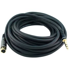 XLR F TO 1/4INCH TRS M CABLE 35FT