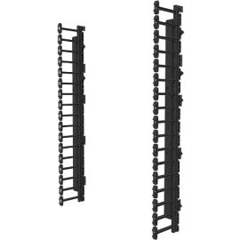 VERTICAL CABLE MANAGEMENT KIT FOR 18RU SWING-OUT WALL-MOUNT CABINET - BLACK - 5