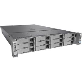 Cisco C240 M4 2U Rack Server - 2 x Intel Xeon E5-2680 v4 2.40 GHz - 256 GB RAM - 72 TB HDD - (12 x 6TB) HDD Configuration - Serial ATA Controller
