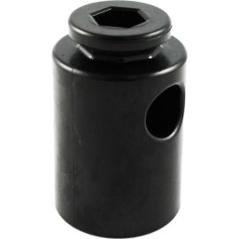 RAM FEMALE PIPE SCKT W/OCTAGON BTTN UNPK