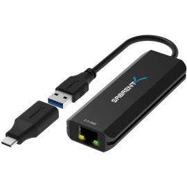 USB TYPE-A OR TYPE-C TO 2.5 GIGABIT ETHERNET ADAPTER