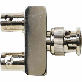 Pomona BNC (F/M/F) Adapter, In-Line, 75 Ohms