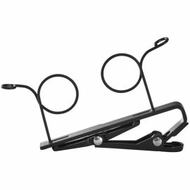 DUAL TIE CLIP, BLACK