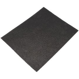 THICK ANTI SLIP MAT 12IN X 15IN BLACK