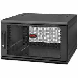 APC by Schneider Electric NetShelter WX 6U Single Hinged Wall-mount Enclosure 600mm Deep