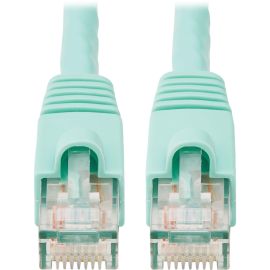 Eaton Tripp Lite Series Cat6a 10G Snagless UTP Ethernet Cable (RJ45 M/M), Aqua, 14 ft. (4.27 m)