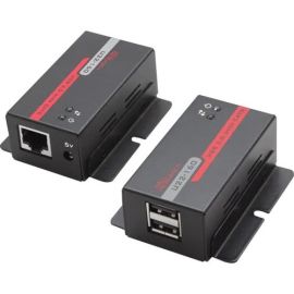 USB 2.0 EXTENDER WITH HUB