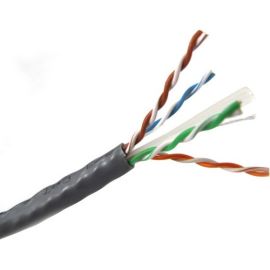 1000FT ASH/GREY CAT6 550MHZ STRANDED UTP
