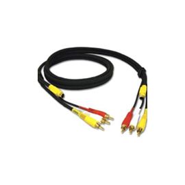 25FT VALUE SERIESANDTRADE; 4-IN-1 RCA + S-VIDEO CABLE - RCA,S-VIDEO LEFT CONNECT
