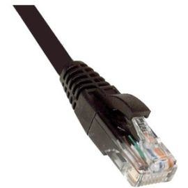 25FT BLACK CAT6 SNAGLESS  PATCH CABLE
