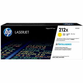 HP 212X Original High Yield Laser Toner Cartridge - Yellow - 1 Each