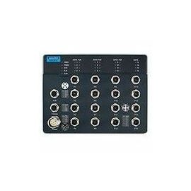 12GE POE + 4GE W/O BP TRAIN SWITCH