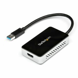 StarTech.com USB 3.0 to HDMI External Video Card Multi Monitor Adapter with 1-Port USB Hub - 1920x1200 / 1080p