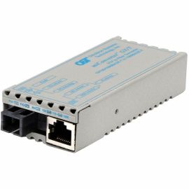 10/100/1000 MEDIA CONVERTER SC SM SF 15/13NM 40KM -40 TO 60C AC