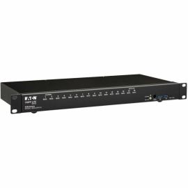 Tripp Lite by Eaton 16-Port DisplayPort/USB KVM Switch with Audio/Video and USB Peripheral Sharing 4K 60 Hz 1U Rack-Mount
