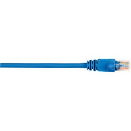 Black Box CAT5e Value Line Patch Cable, Stranded, Blue, 10-Ft. (3.0-m), 10-Pack