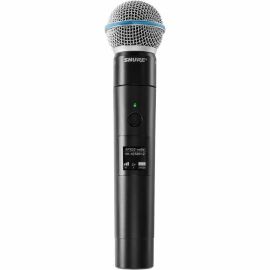 HANDHELD TRANSMITTER WITH INTERCHANGEABLE MIC CARTRIDGE: BETA58 (DYNAMIC, SUPERC