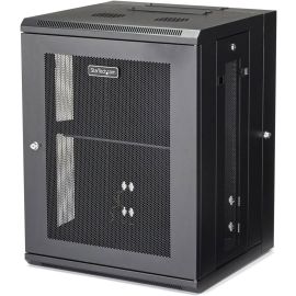 StarTech.com 4-Post 15U Wall Mount Network Cabinet, 19