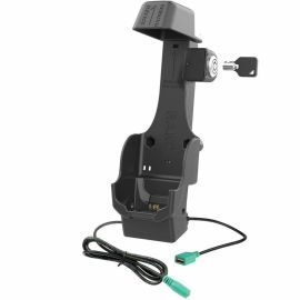 UNPKD POWER + DATA RAM SPRING LOADED LOCKING CRADLE FOR ZEBRA TC8XXX SCANNER