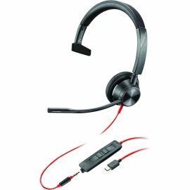 Poly Blackwire 3315 Microsoft Teams Certified USB-C Headset TAA