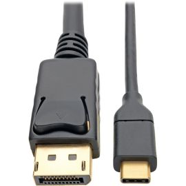 Tripp Lite by Eaton USB C to DisplayPort Adapter Converter Cable, 4K @ 60Hz, Thunderbolt 3, , USB Type C, USB-C, USB Type-C, 3ft 3'