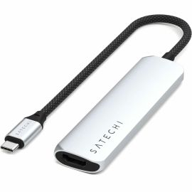 4-IN-1 USB-C SLIM MULTIPORT ADAPTER 4K (SILVER)