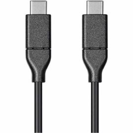 MONOPRICE ESSENTIALS USB TYPE C TO TYPE C 2.0 CABLE - 480MBPS_ 5A_ 26AWG_ BLACK_