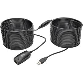 Tripp Lite by Eaton USB 2.0 Active Extension Repeater Cable (A M/F) 15M (49.21 ft.)
