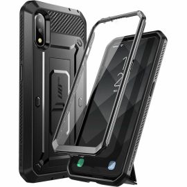 GALAXY A01 UNICORN BEETLE PRO RUGGED HOLSTER CASE-BK