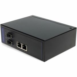 1GBS 2 RJ-45 TO 2 SFP PORT POE+ 30W MEDIA CONVERTER