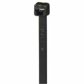 CABLE TIE BLACKUV NYLON 6125