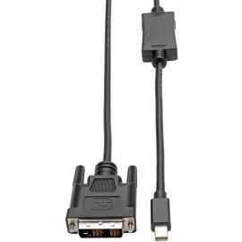 Eaton Tripp Lite Series Mini DisplayPort 1.2 to DVI Active Adapter Cable (M/M), 1080p, 10 ft. (3.1 m)