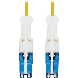 Eaton Tripp Lite Series 400G Duplex Singlemode 9/125 OS2 Fiber Optic Cable (CS-UPC/CS-UPC), Round LSZH Jacket, Yellow, 3 m