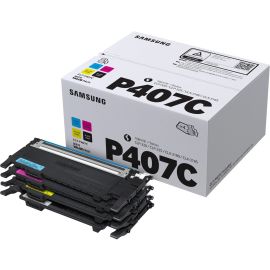 4PK CMYK TONER CARTRIDGE FOR SAMSUNG CLT-P407C