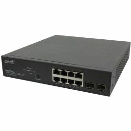 LAN SWITCH SMART MGD POE+SWITCH 8PORT GB POE+ 2PORT 100/1000 SFP