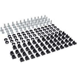 Tripp Lite by Eaton SmartRack Square Hole Hardware Kit with 50 pcs 12-24 screws and washers
