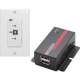 USB 2.0 EXTENDER WALL PLATE