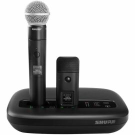 BOUNDARY TRANSMITTER WITH CARDIOID MIC CARTRIDGE, B/W MATRIX LC-DISPLAY USB-C CH