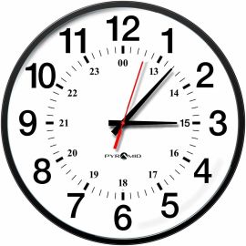 SYNC ANALOG 17 BATTERY OPERATED CLOCK