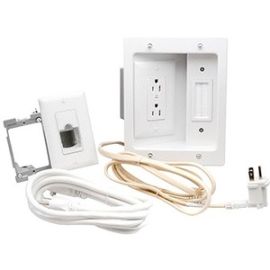 FLAT SCREEN TV POWER KIT - WHITE