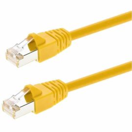 MONOPRICE CAT6A ETHERNET PATCH CABLE - SNAGLESS RJ45_ 550MHZ_ STP_ PURE BARE COP