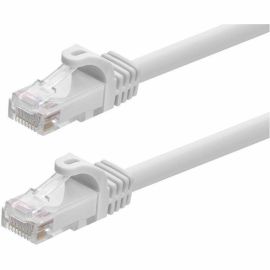 FLEXBOOT CAT5E 24AWG  CABLE_ 10FT WHITE