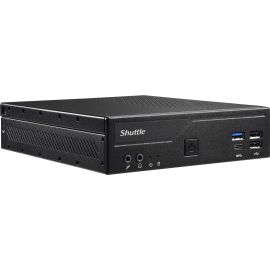 Shuttle XPC slim DH610S Barebone System - Slim PC - Socket LGA-1700 - 1 x Processor Support