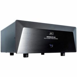 MONOLITH BY MONOPRICE 2X200 WATTS PER CHANNEL TWO CHANNEL HOME THEATER STEREO PO