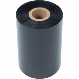 110MM (4.33) WIDE TT WAX RIBBON, BLACK