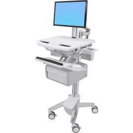 Ergotron StyleView Laptop Cart, 2 Tall Drawer (2x1)