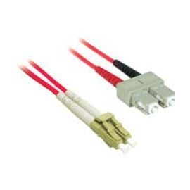 1M LC-SC 62.5/125 OM1 DPX MM FIBER-RED