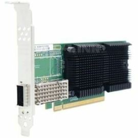 100GBS SINGLE PORT QSFP56 PCIE 4.0 X16 NIC CARD