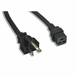 MONOPRICE HEAVY DUTY POWER CORD - NEMA 6-20P TO IEC 60320 C19_ 12AWG_ 20A/5000W_