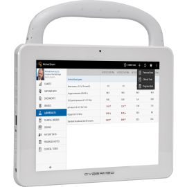 THE CYBERMED T10C WINDOWS MEDICAL TABLET WAS ENGINEERED NOT ONLY FOR HEALTHCARE